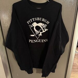 Pittsburgh Penguins Black Crewneck